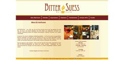 Desktop Screenshot of meinbittersuess.de